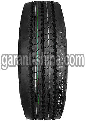 Dynacargo Y205 (рулевая) 315/80 R22.5 157/154L 20PR - Фото протектора